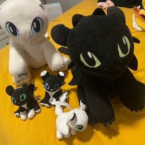 How to train your dragon Build-A-Bear stuffies